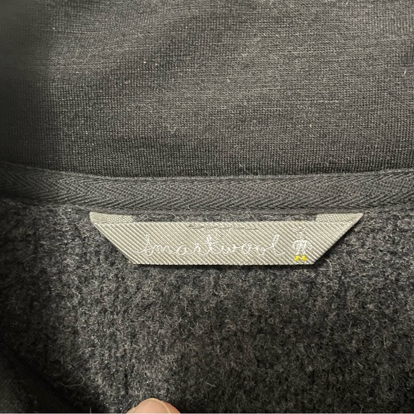 Smartwool Echo Lake Full Zip Vest Men's Size Small SW010002 Black - Picture 5 of 15